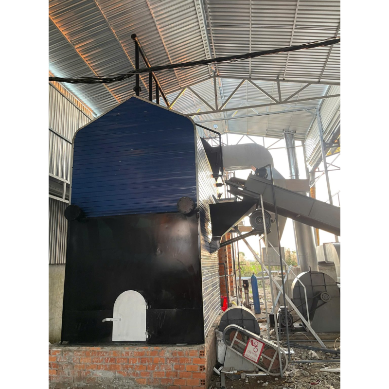 Lò hơi tầng sôi, cấp liệu băng tải